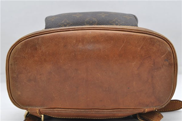 Authentic Louis Vuitton Monogram Montsouris MM Backpack M51136 LV 4734D