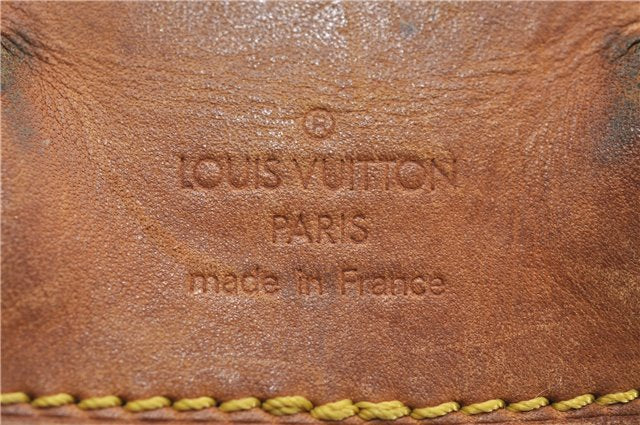 Authentic Louis Vuitton Monogram Montsouris MM Backpack M51136 LV 4734D