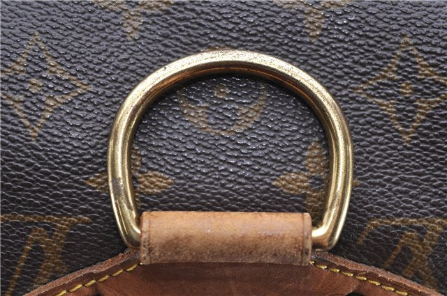 Authentic Louis Vuitton Monogram Montsouris MM Backpack M51136 LV 4734D