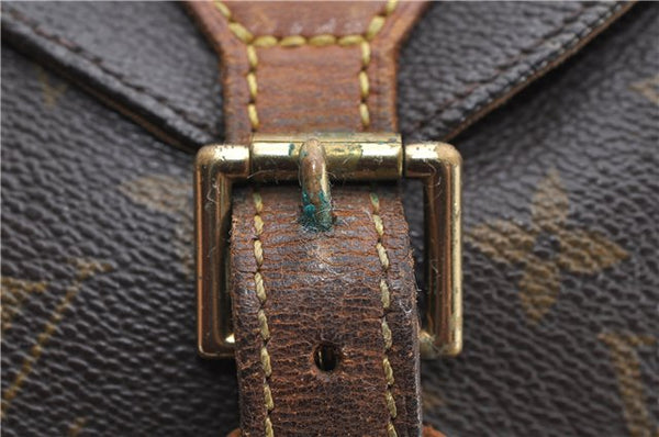 Authentic Louis Vuitton Monogram Montsouris MM Backpack M51136 LV 4734D