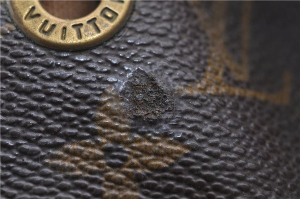 Authentic Louis Vuitton Monogram Montsouris MM Backpack M51136 LV 4734D