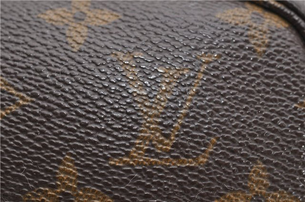 Authentic Louis Vuitton Monogram Montsouris MM Backpack M51136 LV 4734D