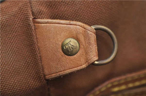 Authentic Louis Vuitton Monogram Montsouris MM Backpack M51136 LV 4734D