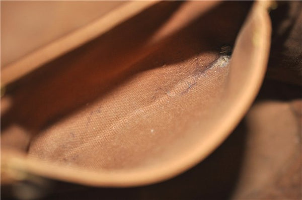 Authentic Louis Vuitton Monogram Montsouris MM Backpack M51136 LV 4734D