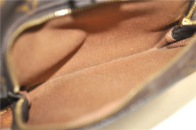 Authentic Louis Vuitton Monogram Montsouris MM Backpack M51136 LV 4734D