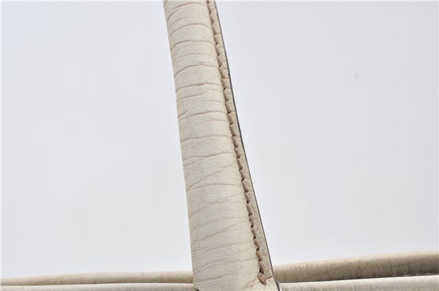 Authentic GUCCI Vintage Shoulder Hand Tote Bag GG PVC Leather 114595 Brown 4734E