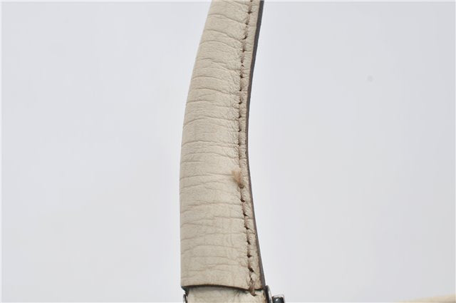 Authentic GUCCI Vintage Shoulder Hand Tote Bag GG PVC Leather 114595 Brown 4734E