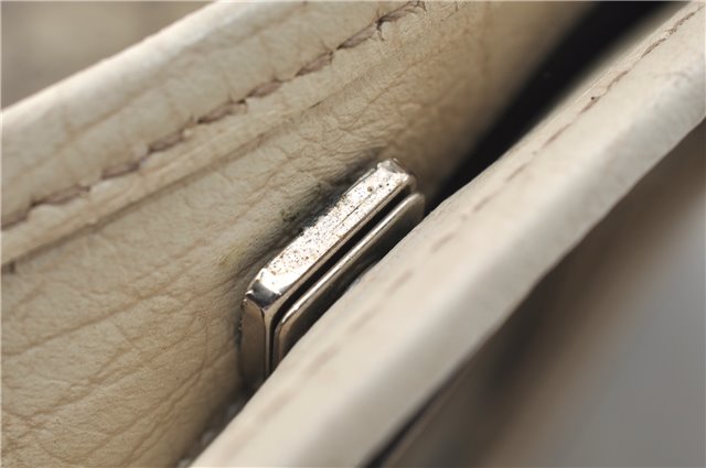 Authentic GUCCI Vintage Shoulder Hand Tote Bag GG PVC Leather 114595 Brown 4734E