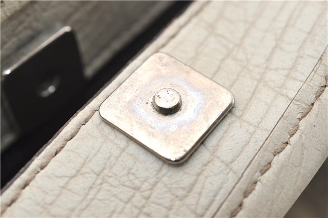 Authentic GUCCI Vintage Shoulder Hand Tote Bag GG PVC Leather 114595 Brown 4734E