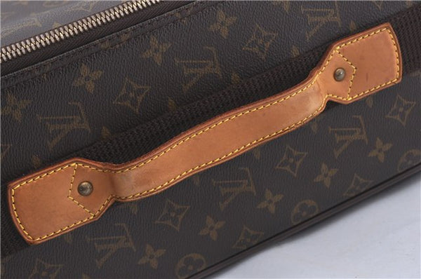 Authentic Louis Vuitton Monogram Pegase 55 Travel Suitcase M23294 LV 4734F