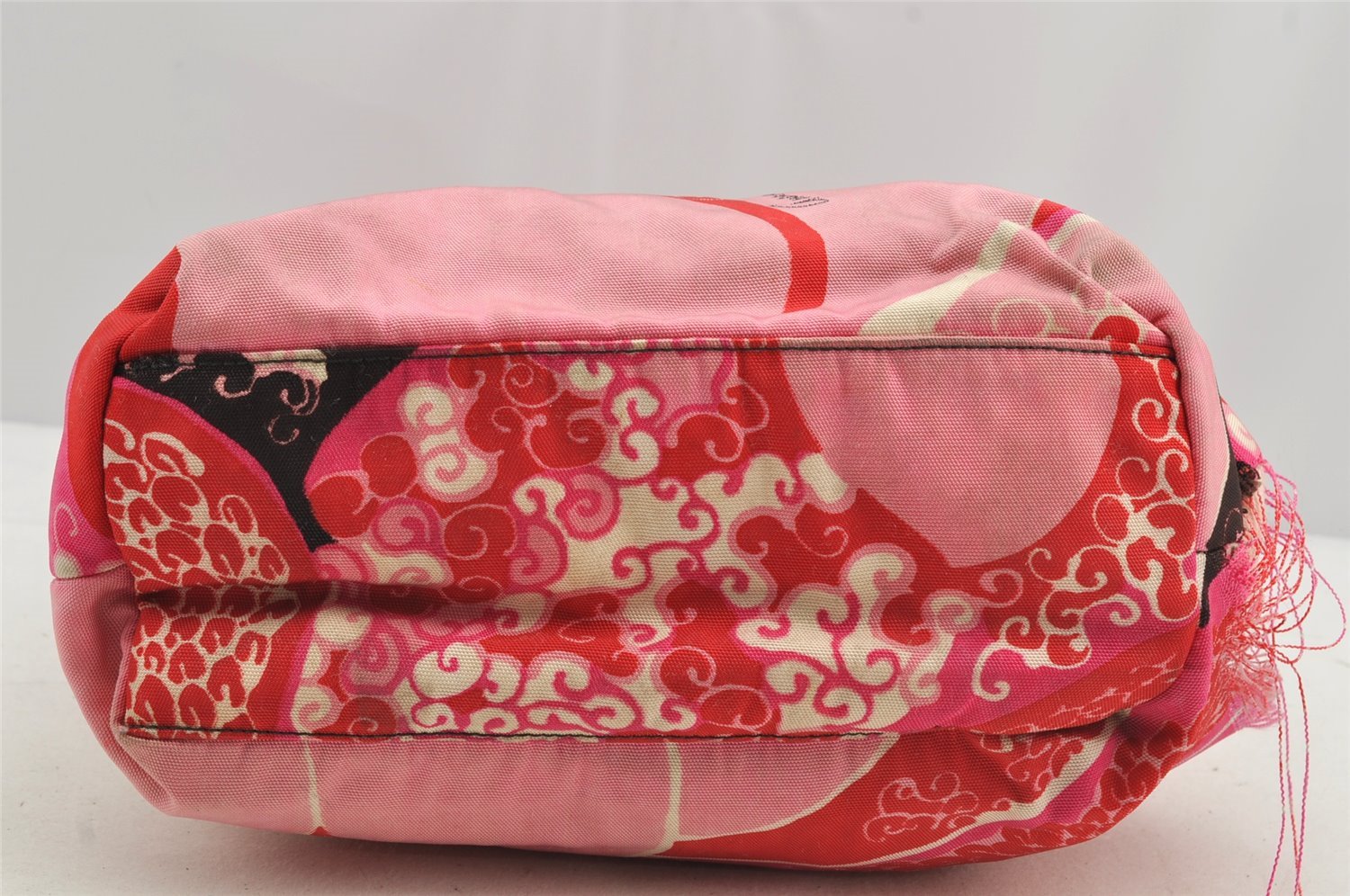 Authentic GUCCI Shoulder Hand Bag Purse Nylon Leather Pink 4734I