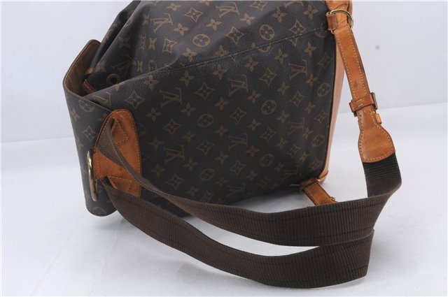 Authentic Louis Vuitton Monogram Montsouris GM Backpack M51135 LV 4735D