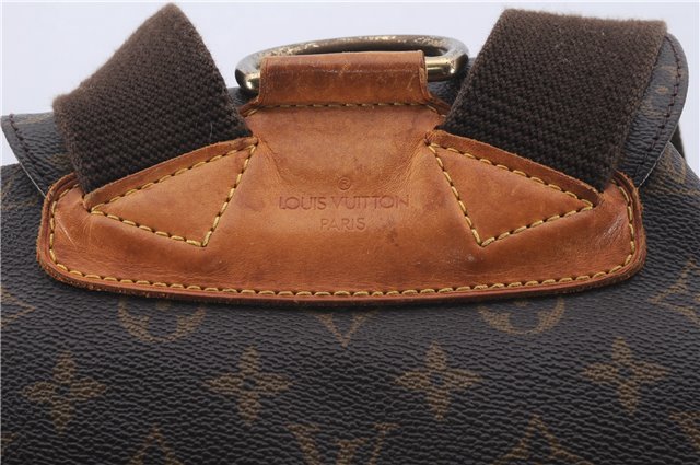 Authentic Louis Vuitton Monogram Montsouris GM Backpack M51135 LV 4735D