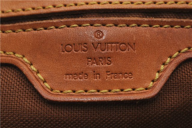 Authentic Louis Vuitton Monogram Montsouris GM Backpack M51135 LV 4735D