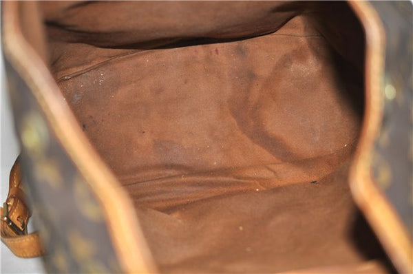 Authentic Louis Vuitton Monogram Montsouris GM Backpack M51135 LV 4735D