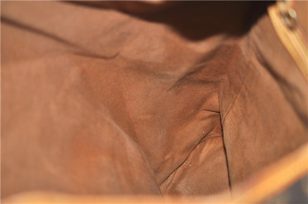 Authentic Louis Vuitton Monogram Montsouris GM Backpack M51135 LV 4735D