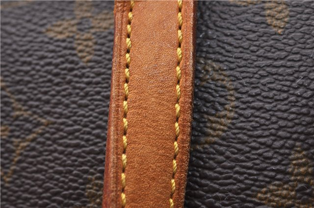 Authentic Louis Vuitton Monogram Montsouris PM Backpack M51137 LV 4736D