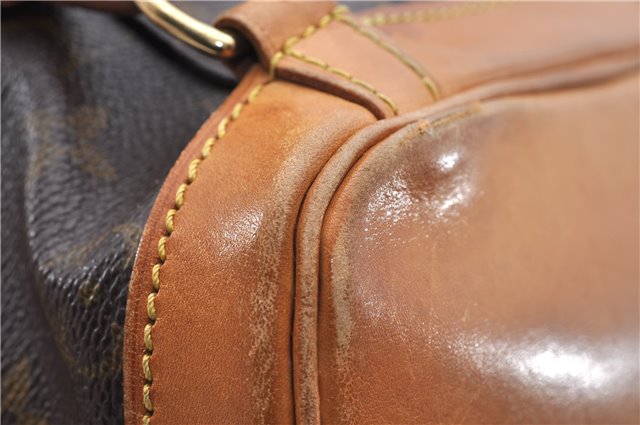 Authentic Louis Vuitton Monogram Montsouris PM Backpack M51137 LV 4736D