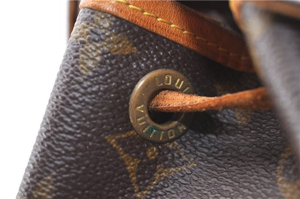 Authentic Louis Vuitton Monogram Montsouris PM Backpack M51137 LV 4736D