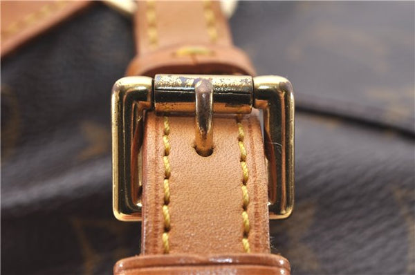 Authentic Louis Vuitton Monogram Montsouris PM Backpack M51137 LV 4736D