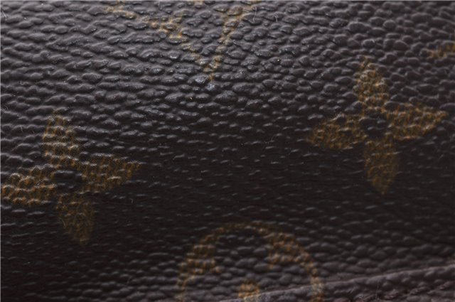 Authentic Louis Vuitton Monogram Montsouris PM Backpack M51137 LV 4736D