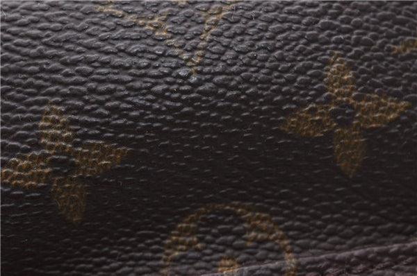 Authentic Louis Vuitton Monogram Montsouris PM Backpack M51137 LV 4736D