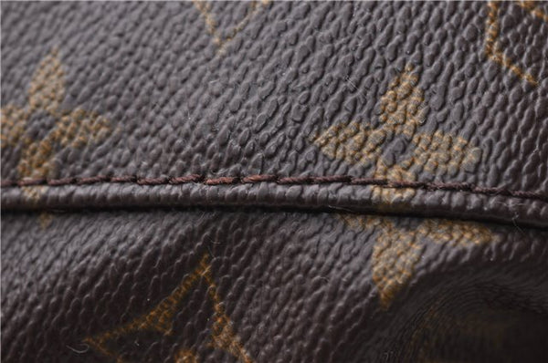 Authentic Louis Vuitton Monogram Montsouris PM Backpack M51137 LV 4736D