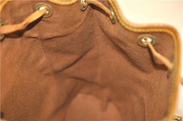 Authentic Louis Vuitton Monogram Montsouris PM Backpack M51137 LV 4736D