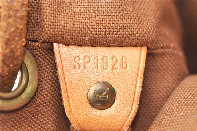 Authentic Louis Vuitton Monogram Montsouris PM Backpack M51137 LV 4736D