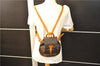 Authentic Louis Vuitton Monogram Montsouris PM Backpack M51137 LV 4736D