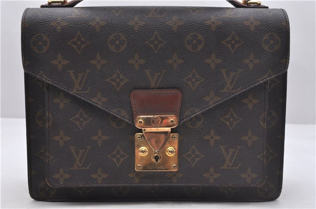 Authentic Louis Vuitton Monogram Monceau 2Way Shoulder Hand Bag M51185 LV 4737D