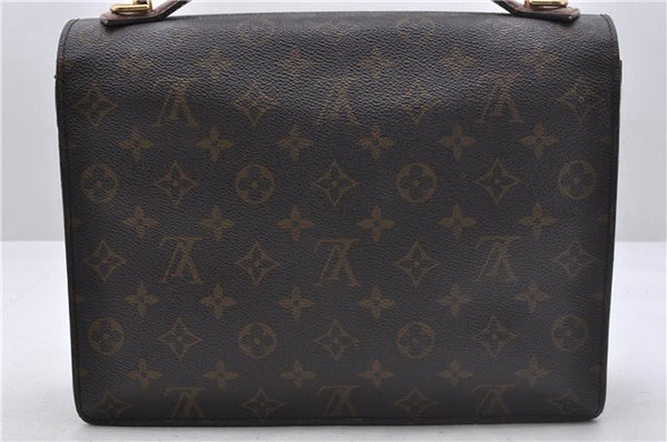 Authentic Louis Vuitton Monogram Monceau 2Way Shoulder Hand Bag M51185 LV 4737D
