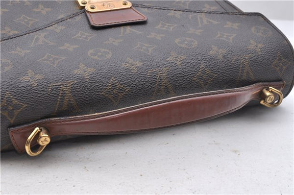 Authentic Louis Vuitton Monogram Monceau 2Way Shoulder Hand Bag M51185 LV 4737D