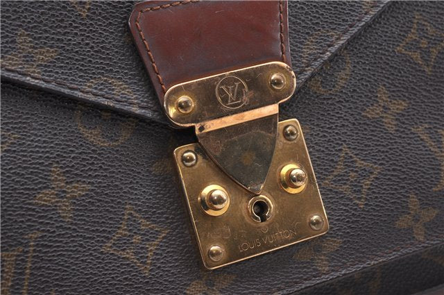 Authentic Louis Vuitton Monogram Monceau 2Way Shoulder Hand Bag M51185 LV 4737D