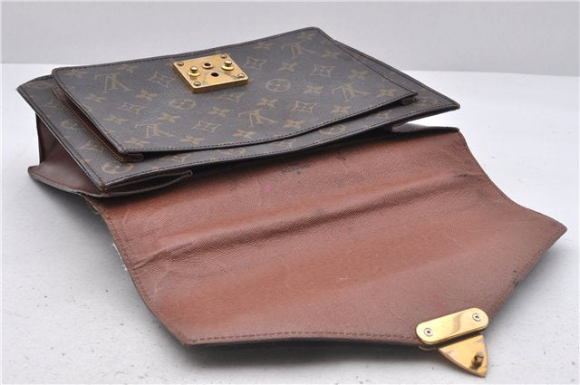 Authentic Louis Vuitton Monogram Monceau 2Way Shoulder Hand Bag M51185 LV 4737D