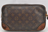Authentic Louis Vuitton Monogram Marly Dragonne GM M51825 Clutch Hand Bag 4737I
