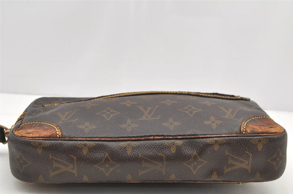 Authentic Louis Vuitton Monogram Marly Dragonne GM M51825 Clutch Hand Bag 4737I