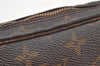 Authentic Louis Vuitton Monogram Marly Dragonne GM M51825 Clutch Hand Bag 4737I