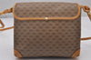 Authentic GUCCI Micro GG PVC Leather Shoulder Cross Body Bag Purse Brown 4738I