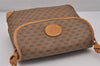 Authentic GUCCI Micro GG PVC Leather Shoulder Cross Body Bag Purse Brown 4738I