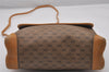 Authentic GUCCI Micro GG PVC Leather Shoulder Cross Body Bag Purse Brown 4738I