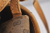 Authentic GUCCI Micro GG PVC Leather Shoulder Cross Body Bag Purse Brown 4738I