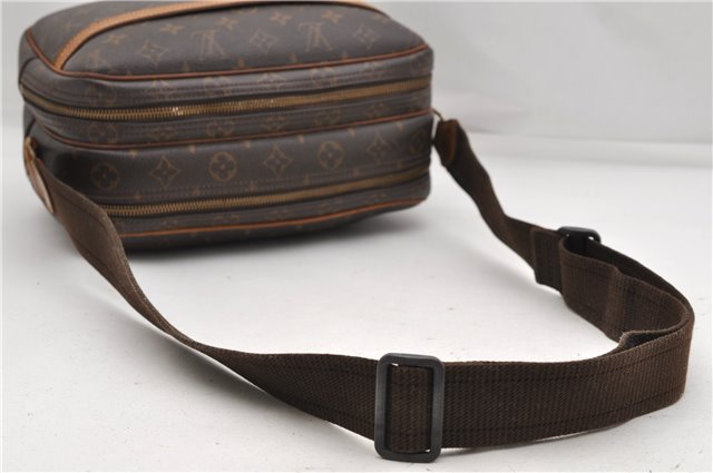 Auth Louis Vuitton Monogram Reporter PM Shoulder Cross Body Bag M45254 LV 4739D