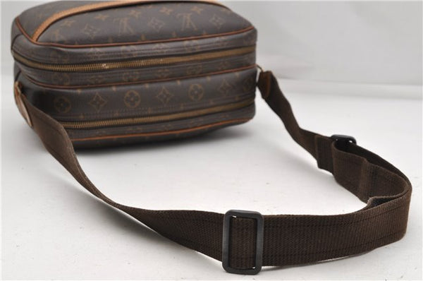 Auth Louis Vuitton Monogram Reporter PM Shoulder Cross Body Bag M45254 LV 4739D