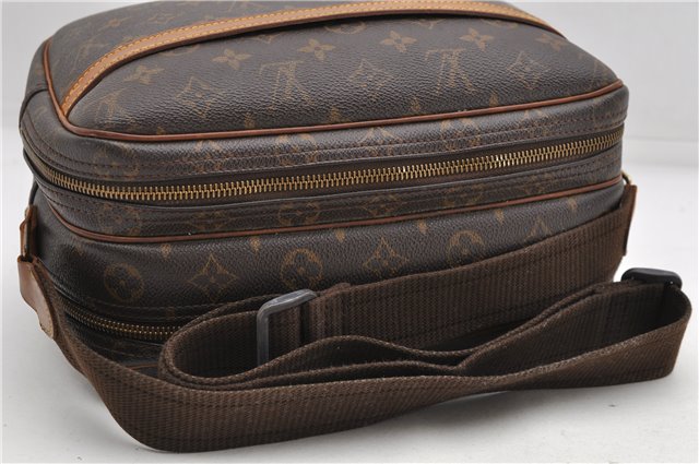 Auth Louis Vuitton Monogram Reporter PM Shoulder Cross Body Bag M45254 LV 4739D
