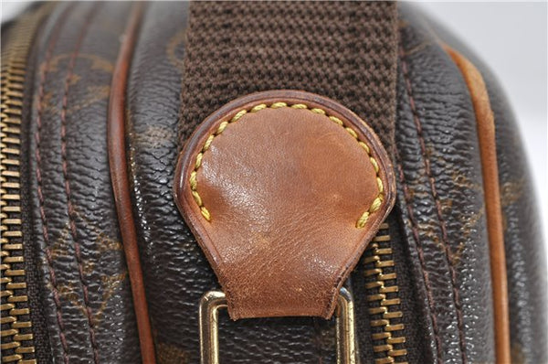 Auth Louis Vuitton Monogram Reporter PM Shoulder Cross Body Bag M45254 LV 4739D