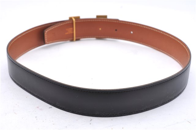 Authentic HERMES Constance Leather Belt Size 65cm 25.6