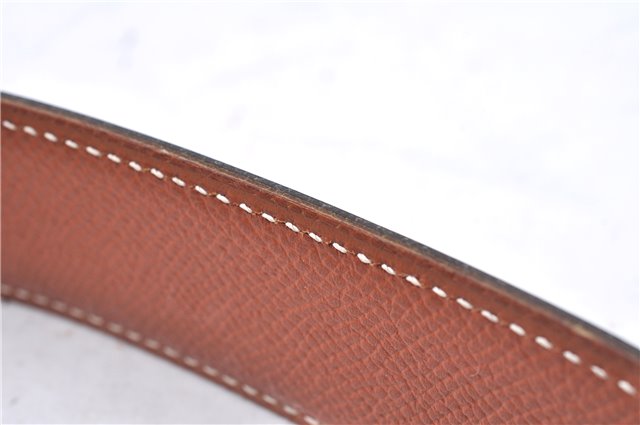 Authentic HERMES Constance Leather Belt Size 65cm 25.6