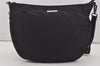 Authentic GUCCI Vintage Shoulder Cross Body Bag Nylon Leather Black  4739I