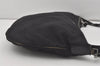 Authentic GUCCI Vintage Shoulder Cross Body Bag Nylon Leather Black  4739I